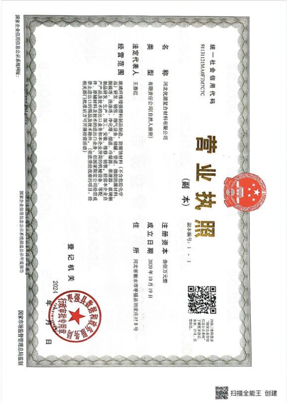 河北优源复合材料有限公司